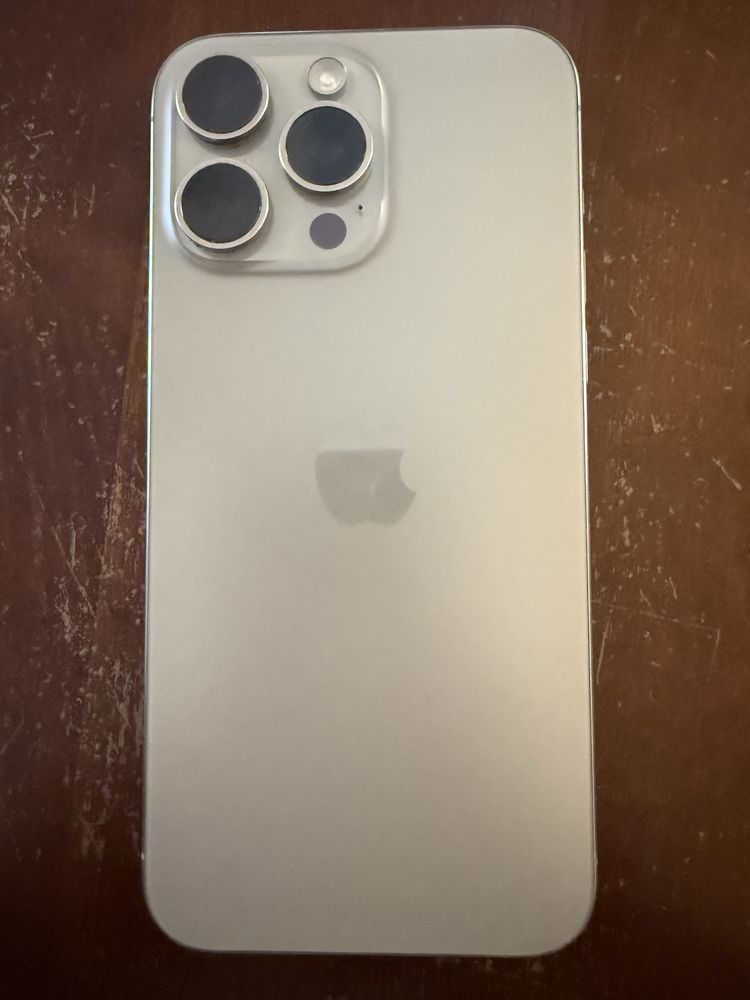 Iphone 15 pro max 256gb natural titanium