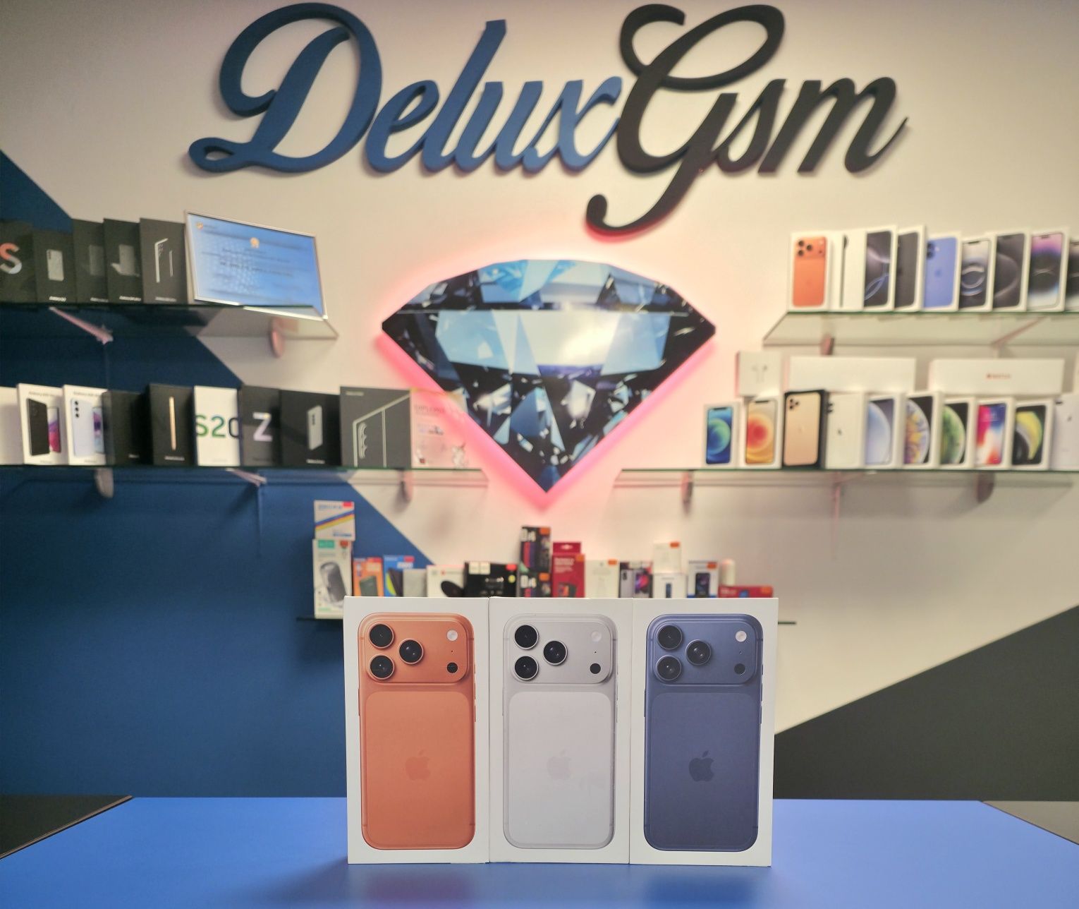 Iphone 17 Pro Max / Cosmic Orange/Blue / sigilat / 256/512GB / DeluxGSM