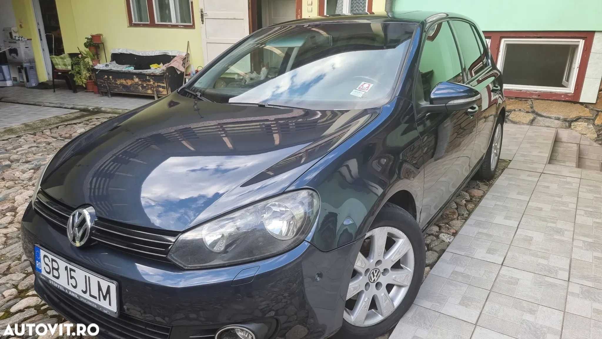 VW Golf 6 TDI 2.0 2009, Tehnic impecabila, 110 CP