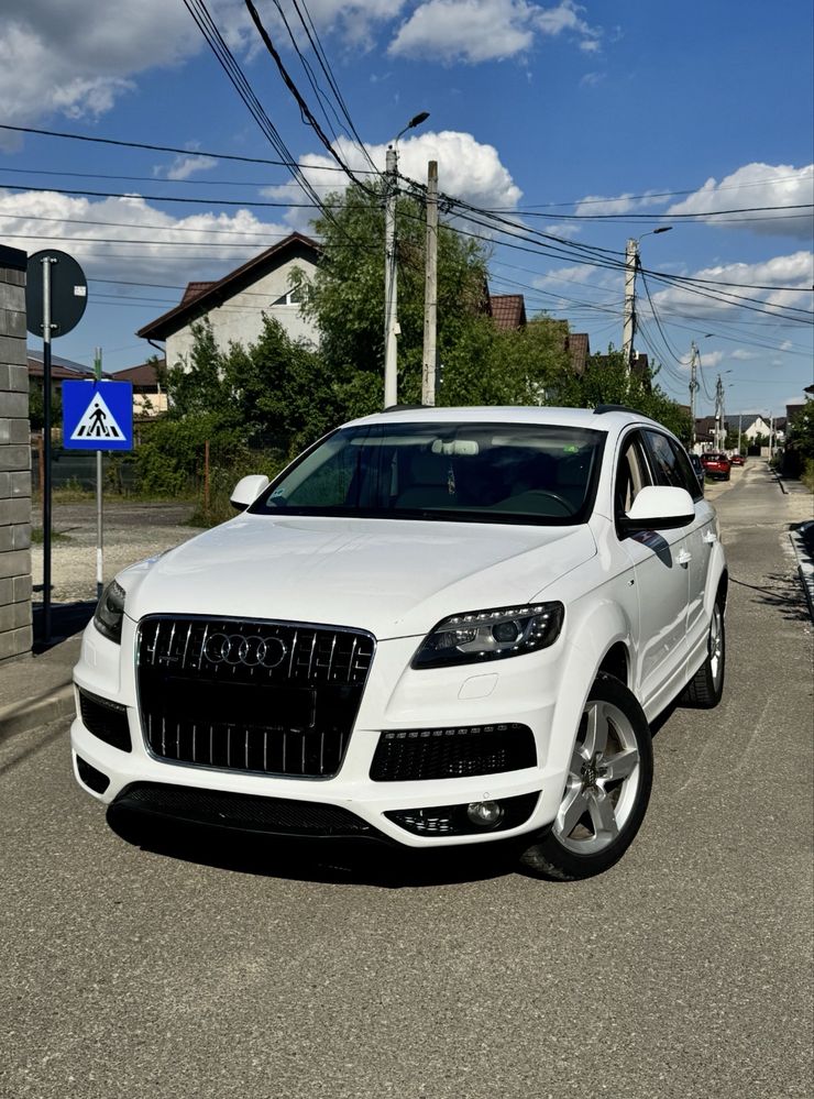 Audi Q7 3.0 TDI S-Line / Scaune incalzite / 8HP