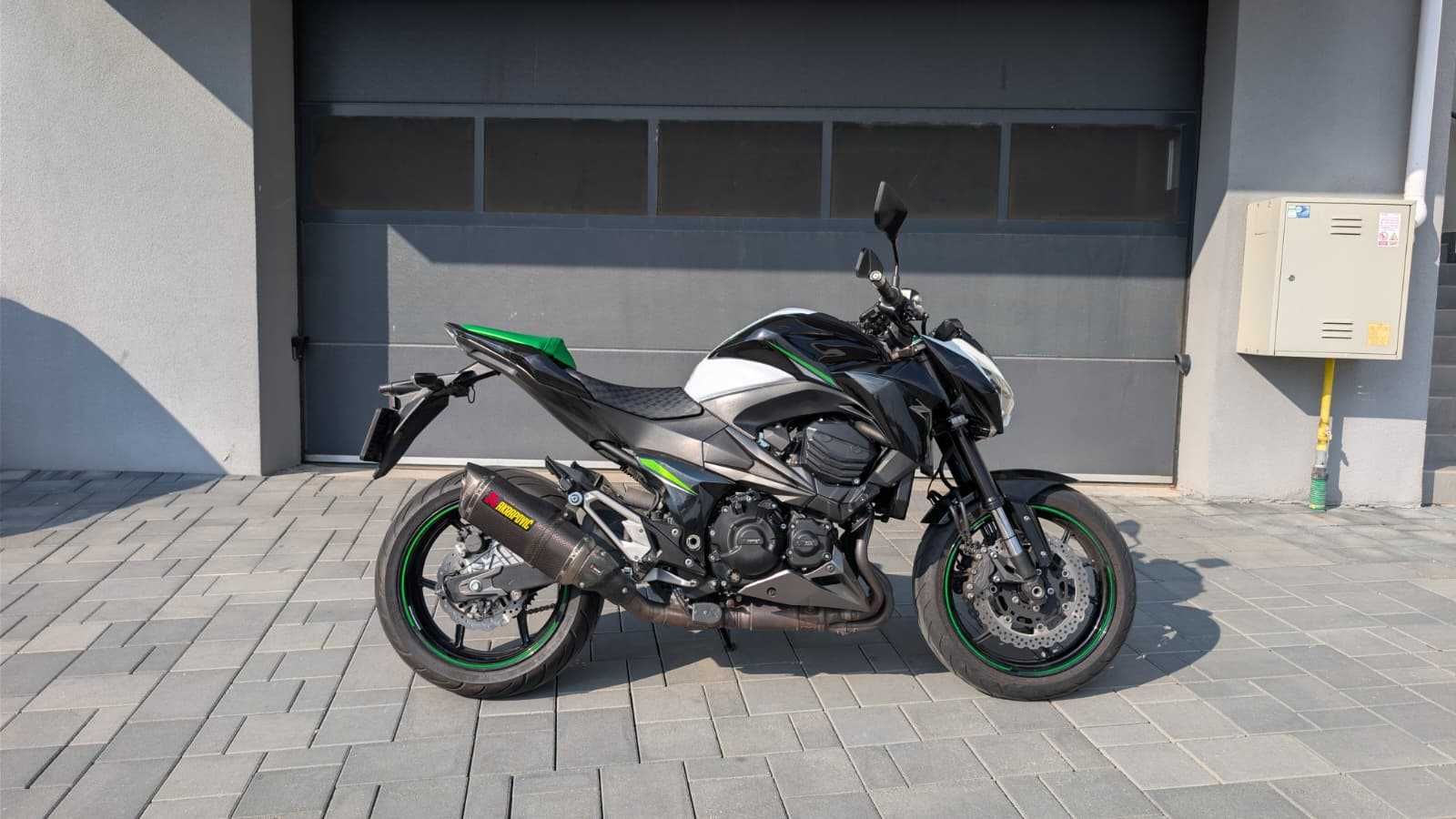 Motocileta Kawasaki z800 abs 2016 27k km evacuare full Akrapovic cu sunet extraordinar/