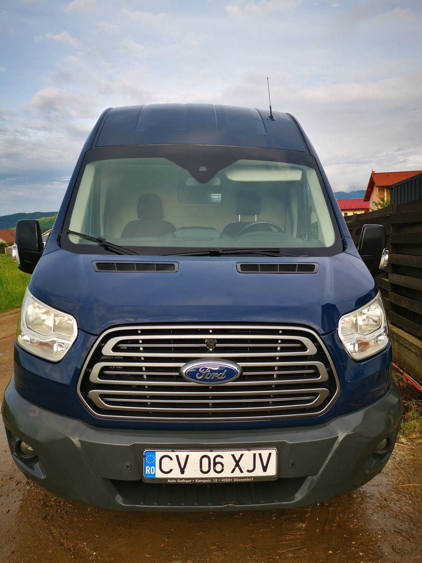 Ford transit 2016 webasto și tahograf
