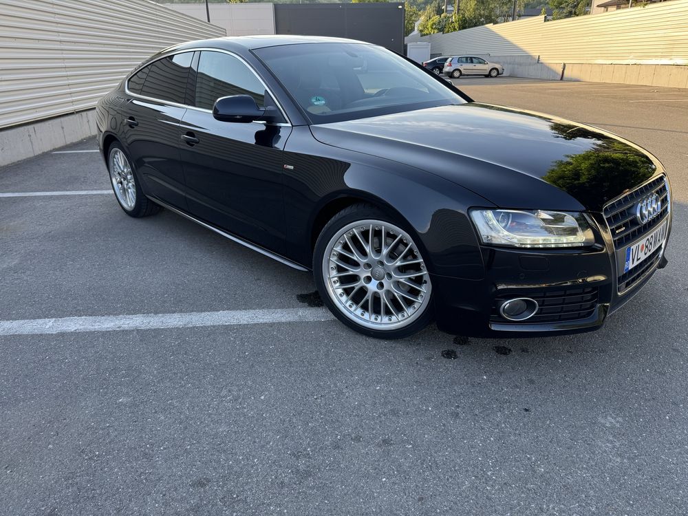 Audi A5 S-Line Quattro 2.0 TDI 170 CP | Manual 6 trepte | Trapa | Piele | Bi-Xenon