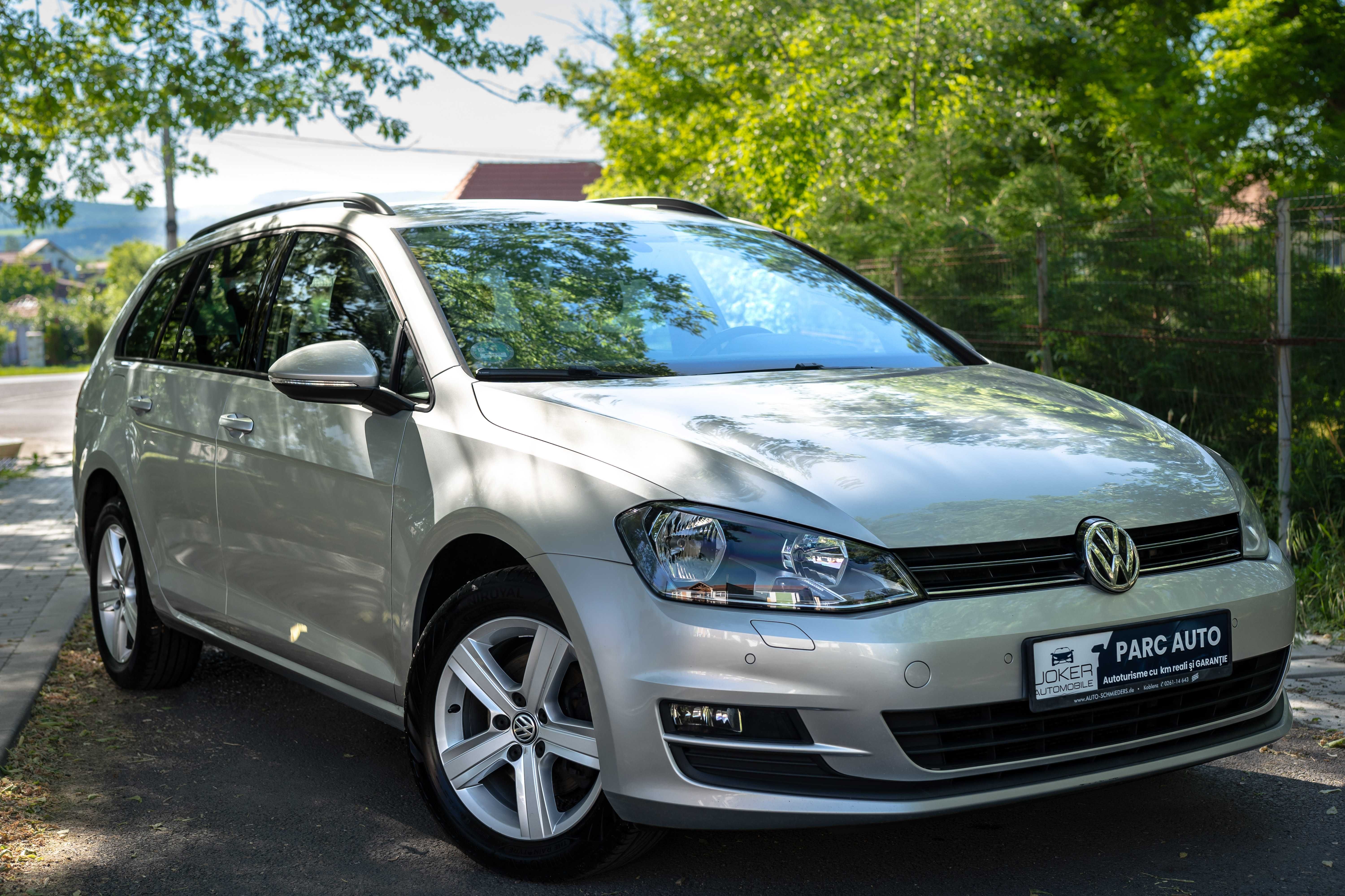 VW Golf 7 Style-Pachet BlueMotion Tech Benzina 122cp KmReali Garantie-3Ani 180Euro/Luna